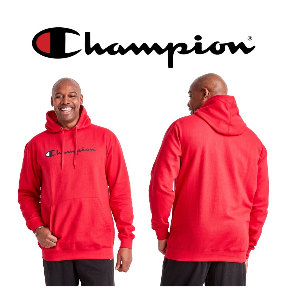 Champion Powerblend Fleece Hoodie, Size 3XT (Big & Tall)